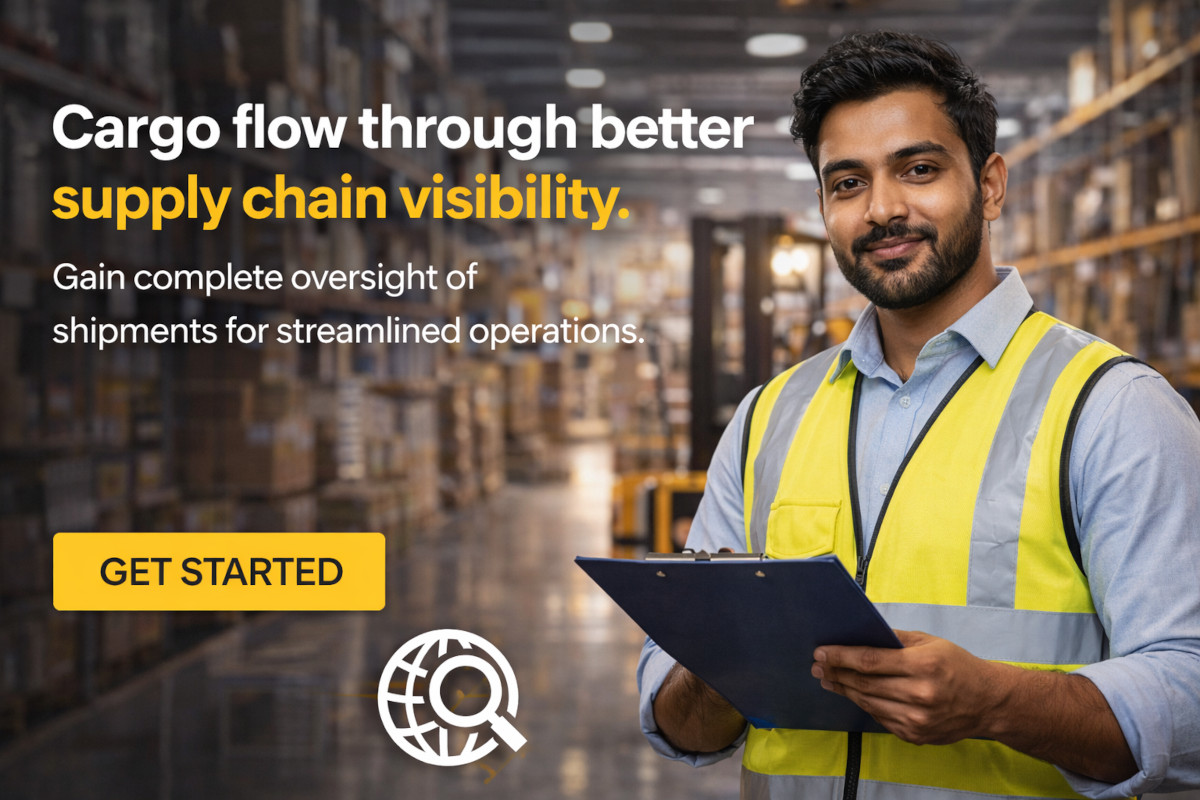 Cargo flow through better supply chain visibility.